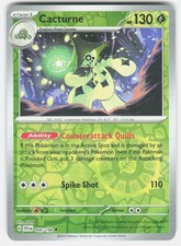 CACTURNE 006/198 UNCOMMON SCARLET & VIOLET POKEMON REVERSE HOLO NM/M
