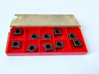(10) SANDVIK CCMT32.50PF 5015 Cermet Indexable Turning Insert