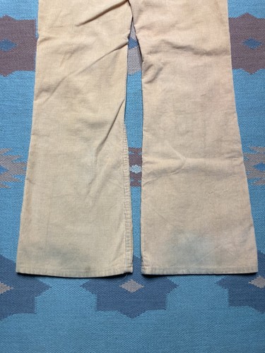 Pantalones cortos campana pana vintage años 70 acampanados pierna ancha JCPenney hippie 30x33 - Imagen 2 de 11