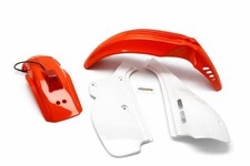 Kit De Carénage En Plastique Pour Honda XR 600 R 88-02 Rouge-Blanc