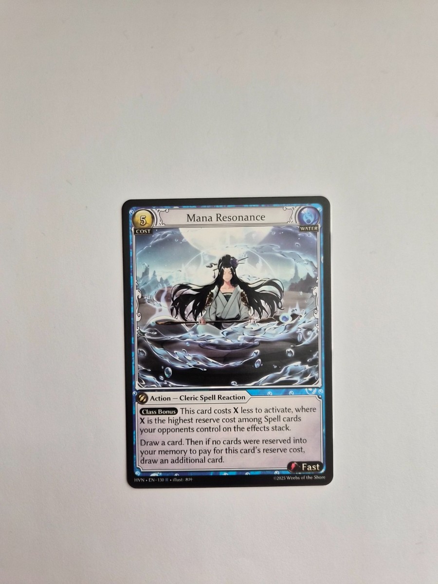 Grand Archive: Abyssal Heaven - Mana Resonance #130 - Rare | eBay
