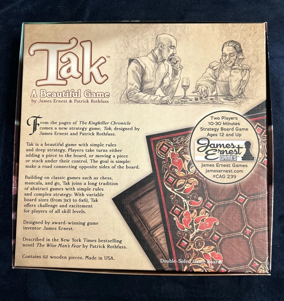 Tak A Beautiful Game: James Ernest & Patrick Rothfuss: From a Collector’s Estate - Image 2 of 3