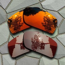 US Red Orange Bronze Brown Polarized Lenses Replacement For-Spy Optic Logan