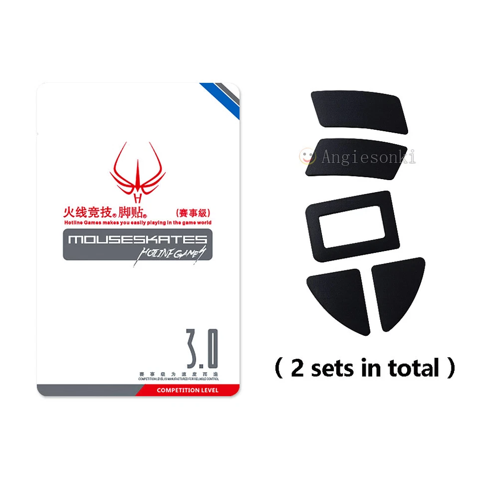 US Stock 2 sets Feet Skates For Razer Viper Ultimate RC30-030501 Gaming Mouse - Image 4 of 4