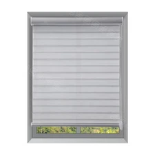 Changshade Custom Size Corded&Light Filtering Roller Blinds Zebra Roller Shades