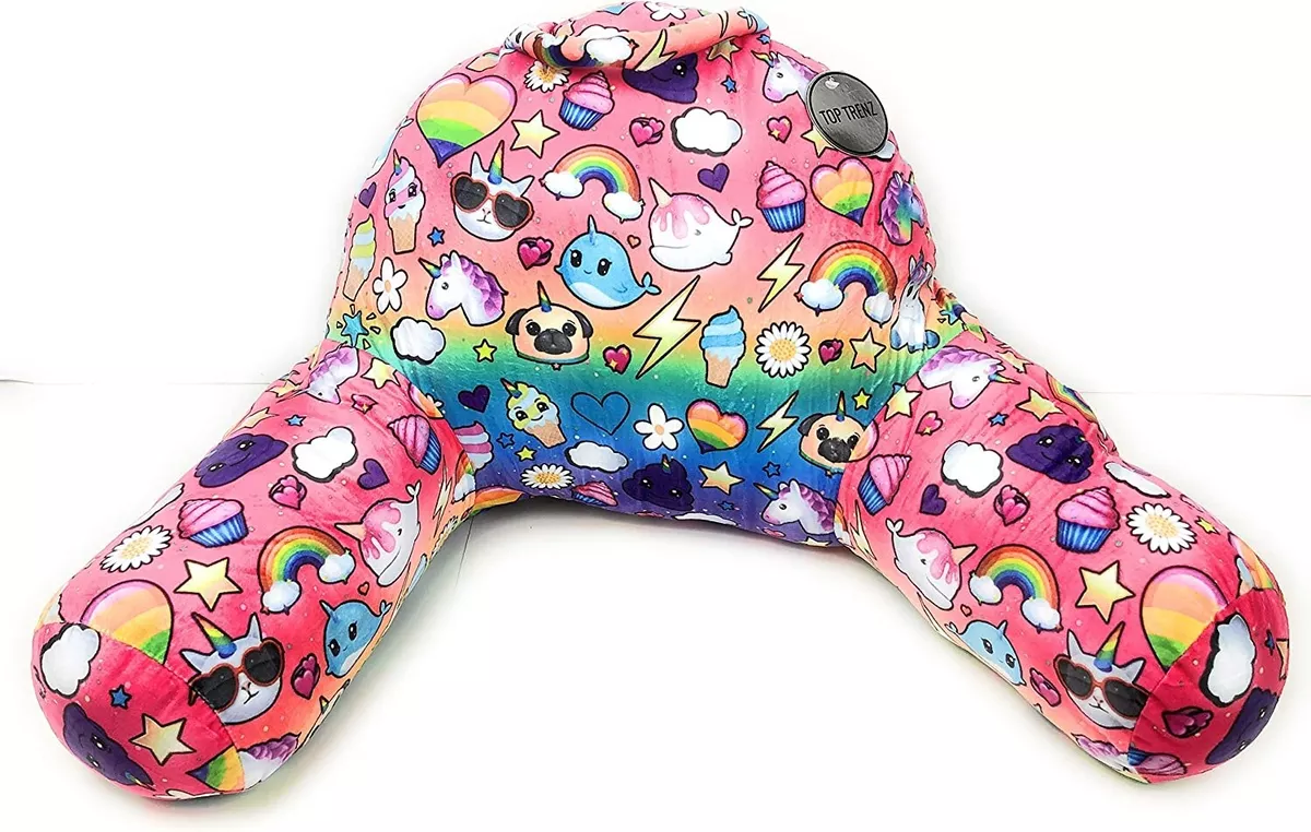 Dream of Unicorn Plush Boyfriend Backrest Pink Rainbow Back Rest