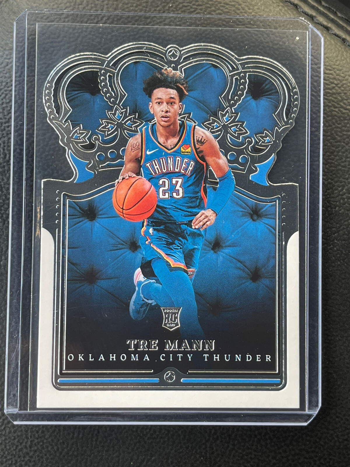 Tre Mann 2021-22 Panini Crown Royale #33 Oklahoma City Thunder RC