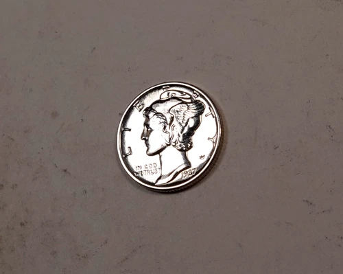 1937 Mercury Dime * Choice Proof * Better Date * 90% Silver * XXD899