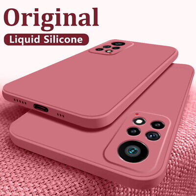 Phone Case For Xiaomi Redmi Note 12 11 Pro Mi 13T 11T Liquid Silicone Soft  Cover
