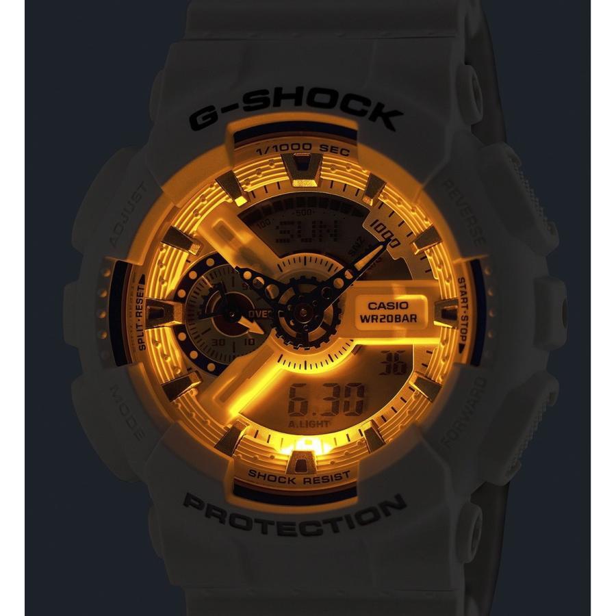CASIO G-SHOCK GA-110HDS-7AJF HIDDEN GLOW Ana-Digi Men watch white