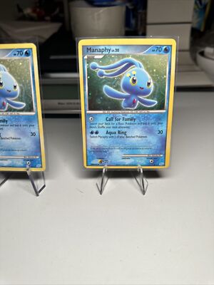 Manaphy Lv. 20 4/12 HOLO RARE Diamond & Pearl 2007 Pokemon Card