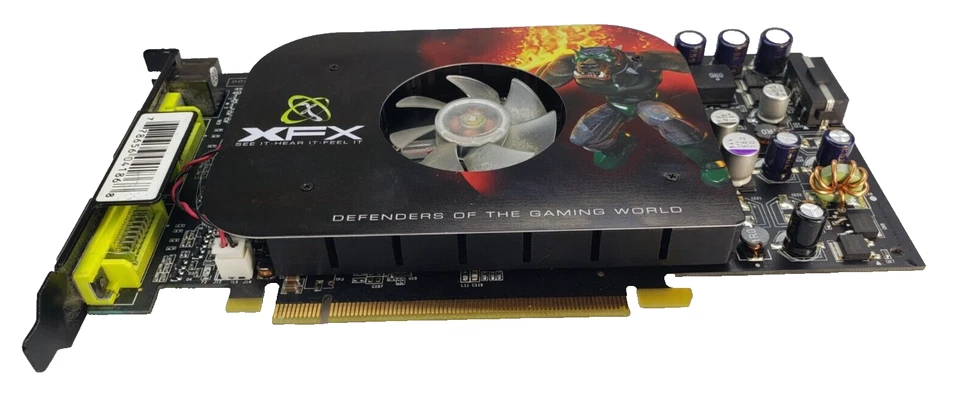 Nvidia XFX DDR3 GeForce 6800XT Xtreme 256MB Video Graphics Card PV-T42E-UDE3 - Image 2 of 4