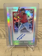 2017 Chronicles Donruss Signature Series Sam Travis Rookie Auto RC