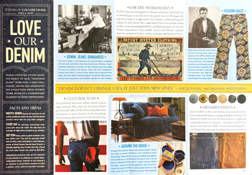 Love Our Denim History Fashion James Dean Springsteen Vintage Print 2003