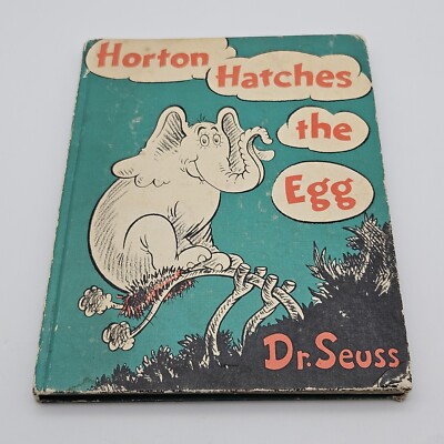 Horton Hatches the Egg by Dr. Seuss (1940, HC, Early Edition Book Club)
