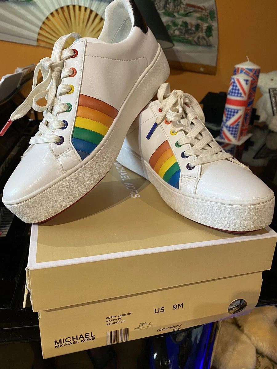 Michael kors rainbow sneakers sale