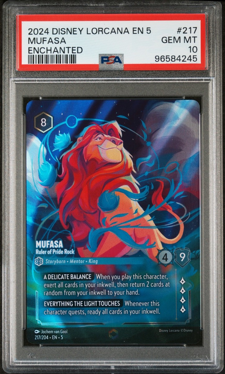 PSA10 DISNEY LORCANA シンバ #215 2023 Disney Lorcana EN 1