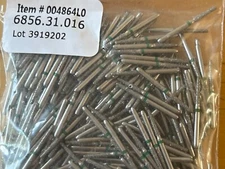 250X 6856.31.016 FG Long Coarse Round-End Taper Diamond Bur 004864L0 New