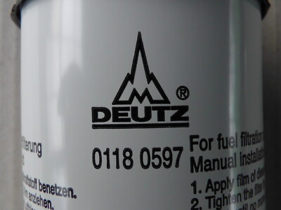0118 0597 Kraftstoffwechselfilter Kraftstofffilter Dieselfilter Deutz AG