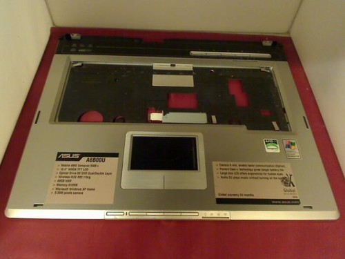 Gehäuse Oberschale Handauflage mit Touchpad Asus A6000 A6B00U