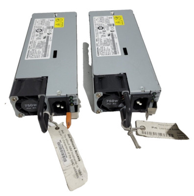 (LOT OF 2)- EMERSON 7001605-J000 750W AC NETWORK 80PLUS PLATINUM