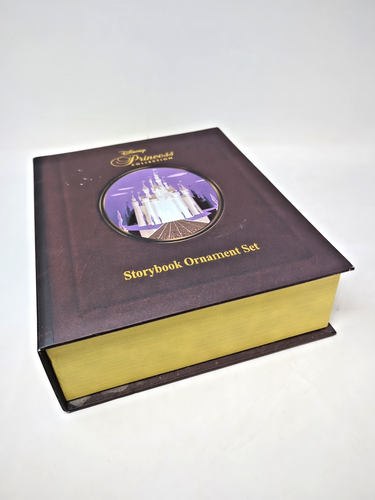 Vintage Disney Prinzessin Bilderbuch Ornament Sammlung 6er Set Arielle Belle Jasmin - Bild 5 von 5