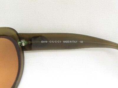 GUCCI GG2408/S 9BY BROWN BUTTERFLY DESIGNER EYEGLASSES  display picture 1