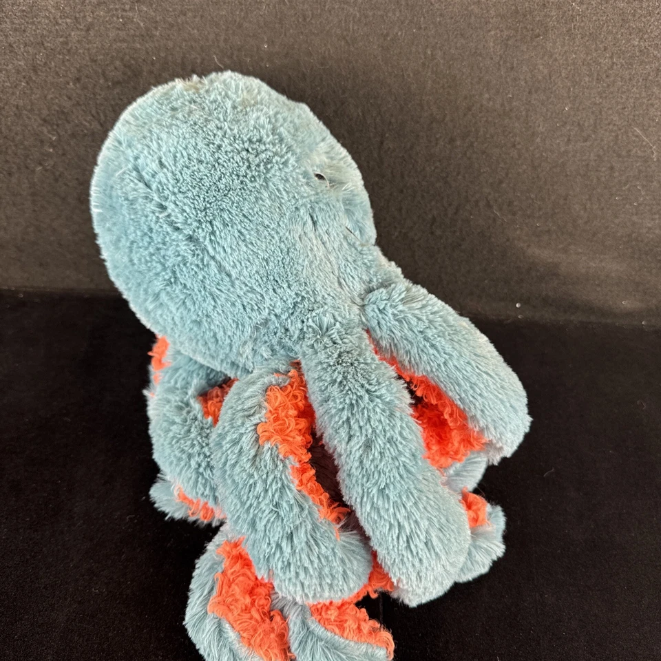 Juguete Manhattan Pulpo Azul Naranja 14" Peluche Animal Bebé Juguete 2020 Foto 4 de 4