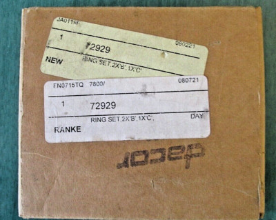 Dacor - BURNER RING PARTIAL SET - Two ''B'' Rings Only - OEM 72929- New