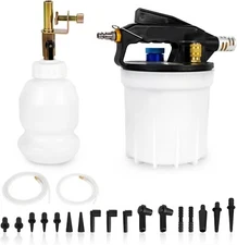 2L Brake Bleeding Clutch Fluid Bleeder Pneumatic Vacuum Pump Tester Tool Kit