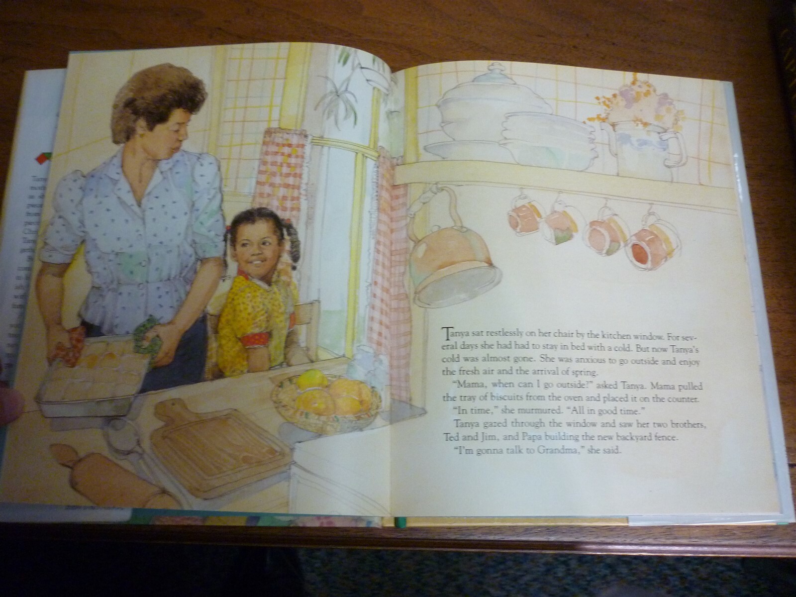 Valerie Flournoy. The Patchwork Quilt. Later ptg. Inscribed by artist