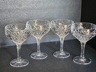 Set of 4 Katharinen Hutte Echt Bleckristall 24% Cut Crystal Wine Goblets — photo 9