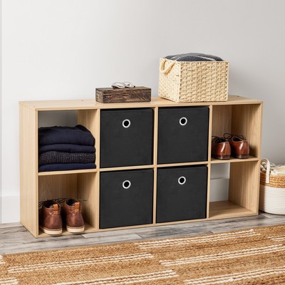 Mainstays 11'' 8-Cube Storage Organizer, Spring Pine Free Shipping