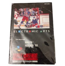 Thumbnail of ebay&reg; auction 145557893590 | NINTENDO SNES SPIEL NHLPA Hockey ´93 GUT !!!