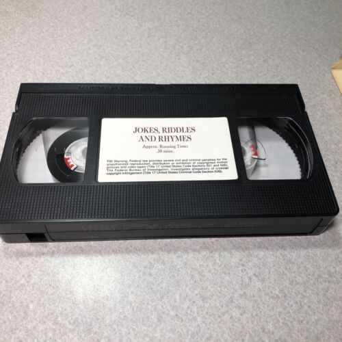 RARE Little People Video Jokes, Riddles, And Rhymes VHS TAPE ONLY - Imagen 7 de 9