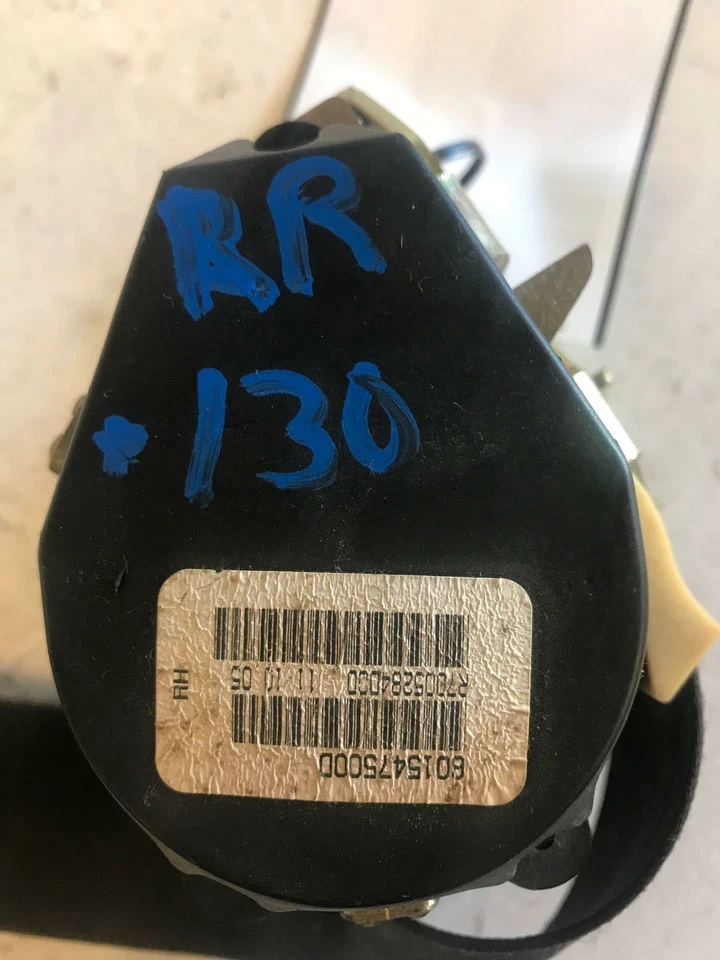 Ford Freestyle 2006 cinturón de seguridad trasero retractor pasajero lado derecho derecho OEM Foto 2 de 4