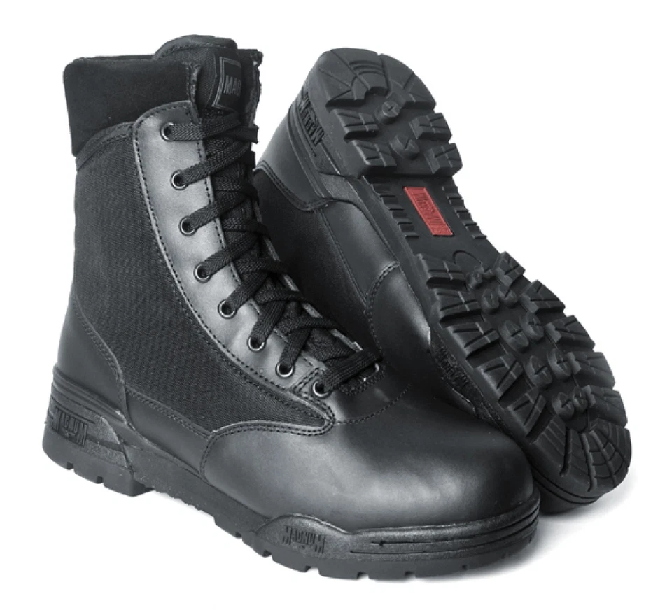 MAGNUM Hi-Tec Leder Classic Stiefel Police Boots Army Schuhe Kampfstiefel 36-48