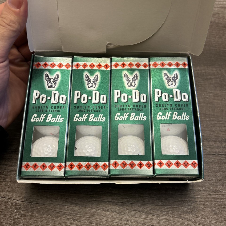 Vintage PoDo Walgreens Golf Balls PD90 Dozen Brand New eBay