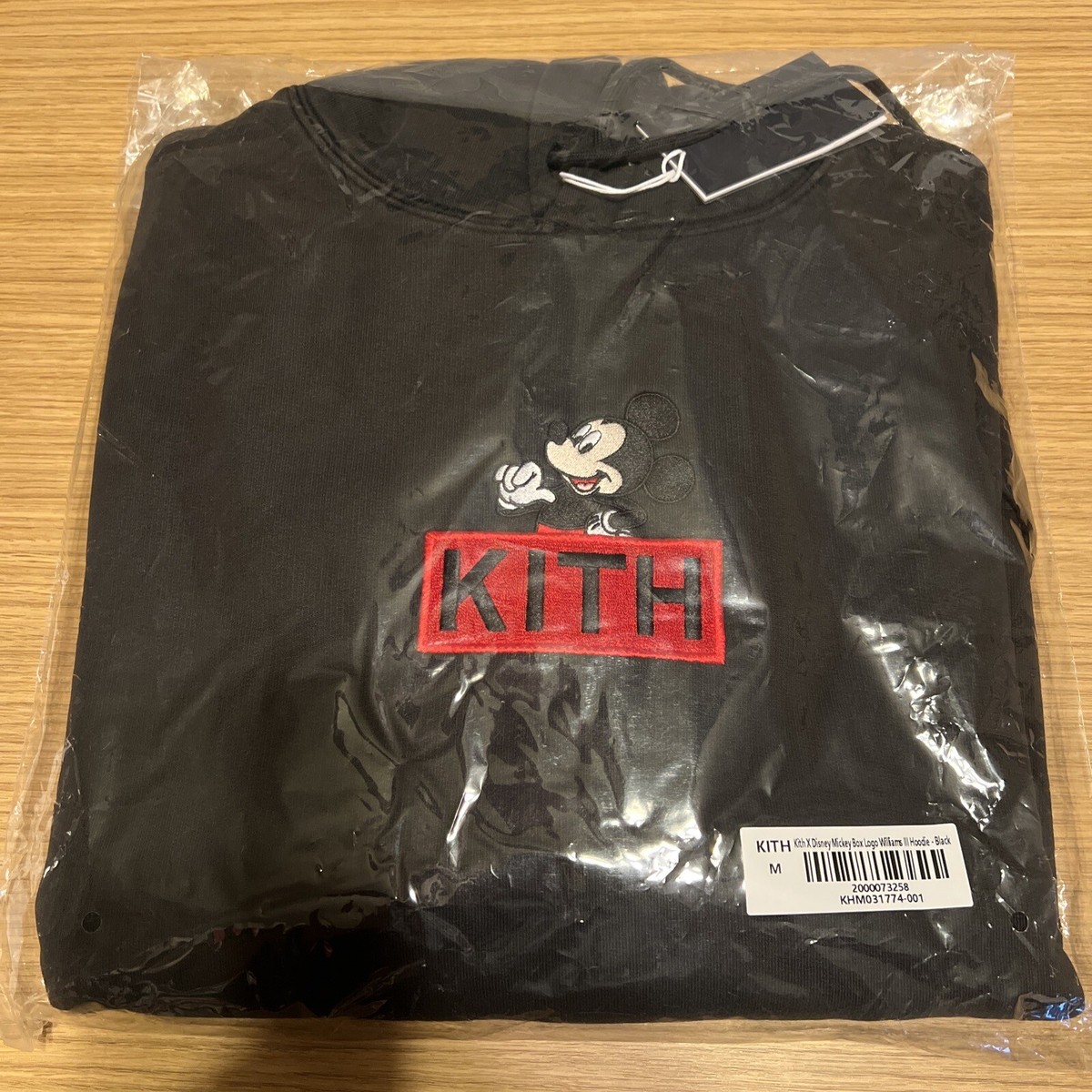 Kith Disney Mickey & Friends Box Logo Hoodie Black Size Kith Disney Mickey & Friends Box Logo Hoodie Black Size