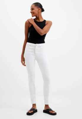 NEW French Connection Rebound Response Mid-Rise Skinny Jeans Size 4 MSRP $110
