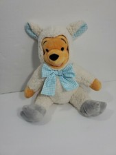 Disney Store Winnie the Pooh 2016 Easter Sheep Lamb 11" Stuffed Plush