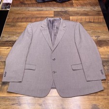 Oak Hill Blazer 3XL 54R 56R Gray Sport Coat Herringbone