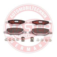 Bremsbeläge Bremsbelegsatz vorne für Peugeot 206 Schrägheck 2A/C 206+