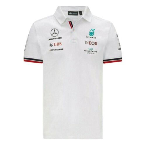 Men Racing Team Polo T-Shirt Sports Quick Dry Shirt Summer Short Sleeve Tee Tops - Picture 7 of 21