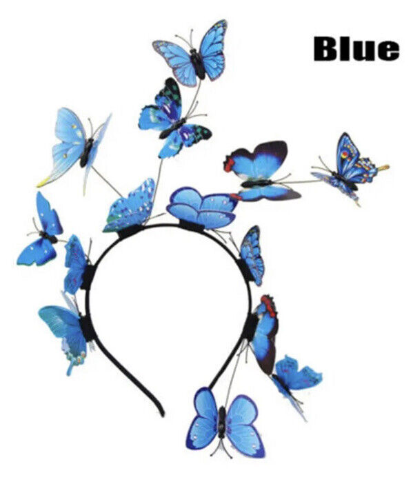 Butterfly Headband Clip Races Wedding Party Hair Accessories Fashion Fascinator