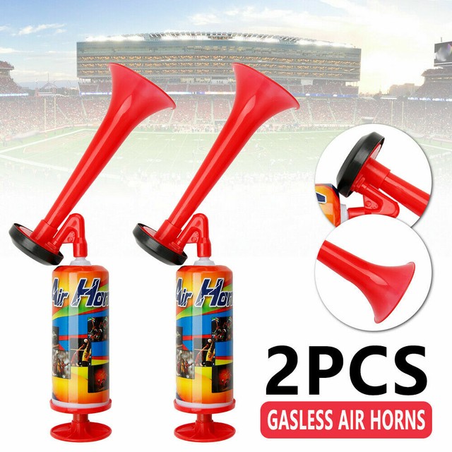 Football PARTY PUMP ACTION AIR HORN FOG HORN HAND HELD FOOTBALL