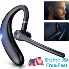 Bluetooth Headset Wireless Earbud Laptop Headphone Talking Earphone for Phones