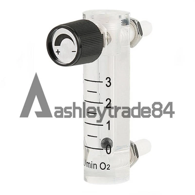 MARKENLOS LZQ-2, 0-3LPM Sauerstoff Durchflussmesser Mit Regelventil