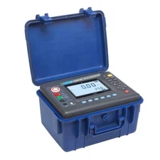 High Voltage 5KV Insulation Tester with Range 0.01MΩ～2000GΩ Resolution 0.01MΩ