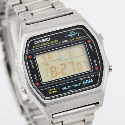casio marlin digital watch